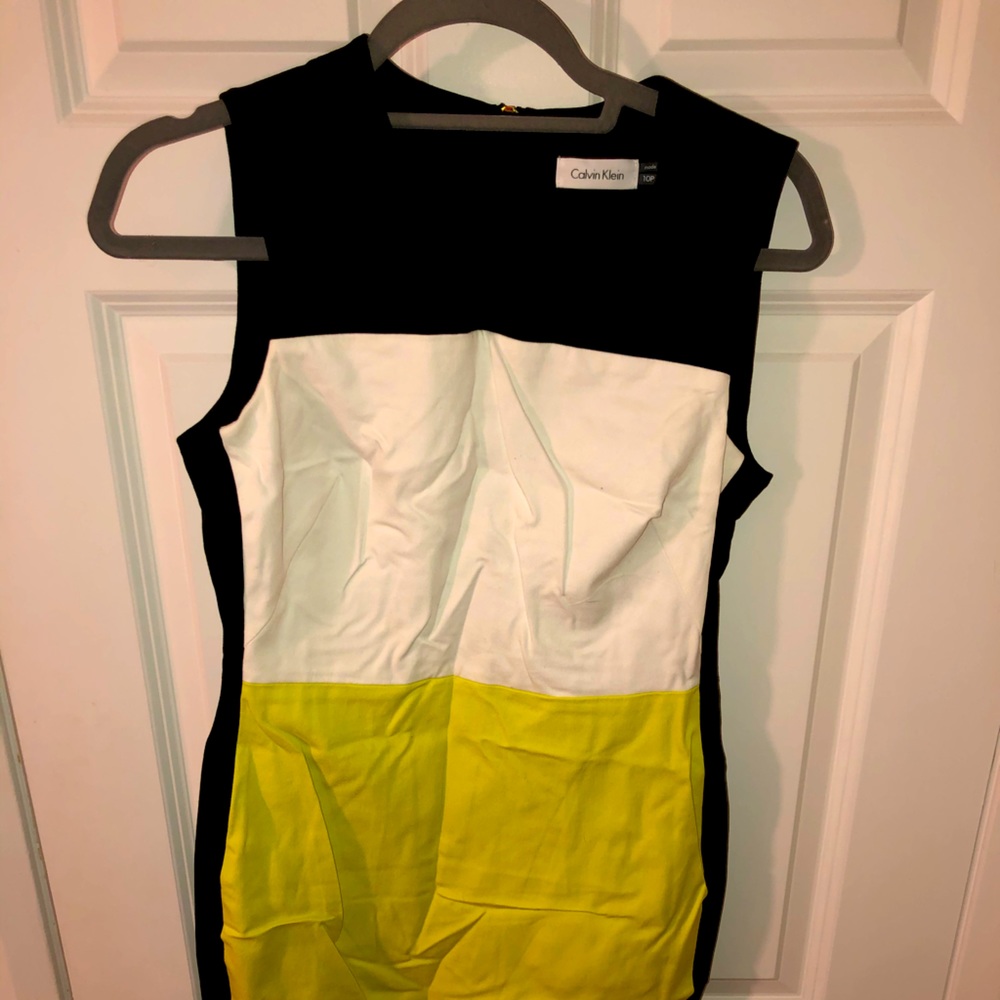 Color block dress